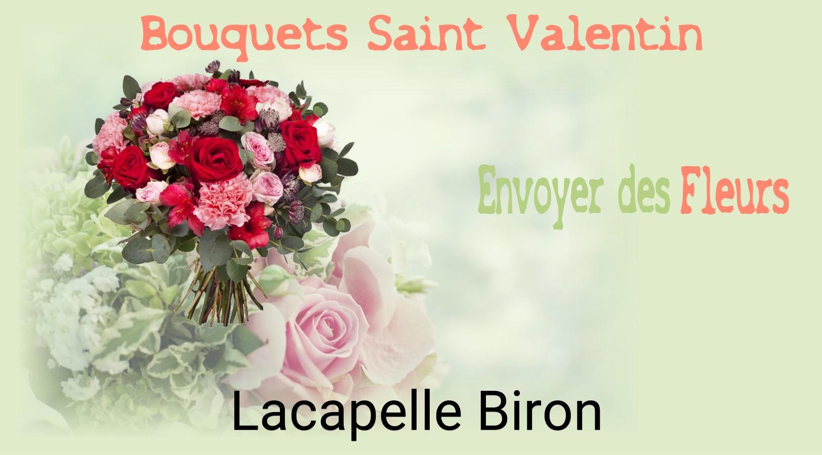 Roses de Saint-Valentin livrées à Lacapelle-Biron